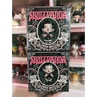 POPMART SKULLPANDA WHITE and Black MAID Series Action Figure Cute and Interesting Toy Surprise Collection Birthday Gifts
