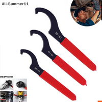 【U11】Comfort Grip Hook Wrench Spanner 1 Piece 38-42/45-52/55-62/mm Toolholding Top For Round Nut C Type