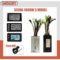 SOMEDAY Electric Bicycle 36V/48V 17A 26A 30A 3 Model Sinewave Controller S866 S900 GD01 LCD Display For 350W500W750W1000W Ebike