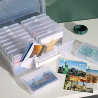 Photo Storage Box 4x6 Inch Photograph Picture Album Organiser Craft Container For Tools Screws Parts Hardware Storage