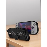 For Lenovo Legion Go S Handheld Console Protective Case Shockproof Back Cover With Bracket Full Coverage TPU Case Game Accessory