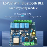 ESP32 Wi-Fi Bluetooth BLE Four-Channel Relay Module ESP32 Development Board Powered by AC220V/DC5-30V