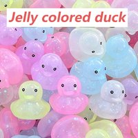 10-100 pcs Colourfu Rubber Ducks, Toys Squeaky Rubber Ducks Cute Float Duckies for Birthday Party Favors Class Prizes Car Decor