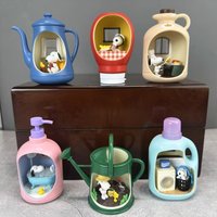 Rement snoop'ss life in a bottle blind box toy anime blind box figure mini desktop figure ornament surprise box gift