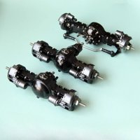 1PCS Metal 4x4 6x6 8x8 Front/Rear Power Axle for 1/14 Tamiya RC Truck Car For scania For man For volvo
