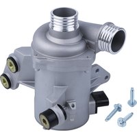 4-Pin 12V Kühlmittel-Wasserpumpe Zirkulationspumpe Passend für BMW 1er E81 E87 E88 3er E90 E91 E92 E93 5er E60 E61 Ersatz für 11517586929