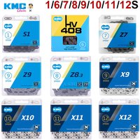 KMC MTB Chain 1 6 7 8 9 10 11 12 Speed Bicycle Chain Single Speed City Bike Chains X8 X9 X10 X11 X12 Cycing Parts for Shimano
