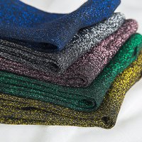 5 Pairs/Set Women's Shiny Candy Colors Bright Glitter Socks Fashion Women Gold Silver Knitted Socks Harajuku Spring Autumn Socks