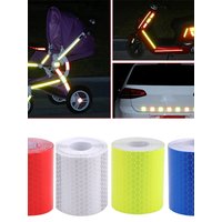 AliExpress AutoJZWT 5cm*300cm Car Reflective Tape Safety Warning Sticker Protective Auto For Skoda Kodiaq Bmw F32 Stickers For Bike Reflective