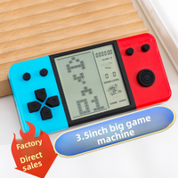 Classic and nostalgic handheld game console with a 3.5-inch large screen,for russian electronic game machine, gift