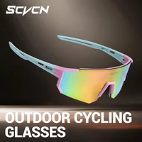 SCVCN Women Pink Bike Cycling Glasses Bicycle Photo Accessories Golf Eyepieces Camping Sunglasses UV400 Outdoor Sports Equipment