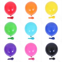 10/20/30 pièces ballons en Latex rouge Orange jaune vert bleu violet arc-en-ciel ballons pour anniversaire mariage noël bébé douche décor