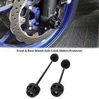 Motorcycle Wheel Protector Rear Front Axle Fork Crash Slider For YAMAHA MT-07 FZ-07 2014-2021 MT07 FZ07