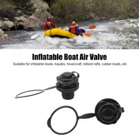 Kayak Valve Spiral Valve Tube Valve Inflatable Boat Valve Replacement PVC 2pcs Kayak Air Plug