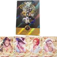 Bandai Genuine One Piece Card Kabag 8 Ruler of The New World Luffy Zoro Nami Classic Anime Character Collection Card Toys Gifts