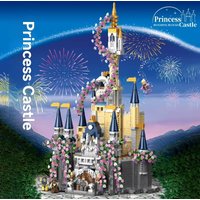 Creative Fairy Tale Princess Castle Mini Building Blocks Tabletop Decoration Building Micro Brick Children's Toy Birthday Gifts