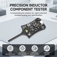 Condenser Inductor Tester with High-precision Chip Fast Parameter Detection for Mobile Phone Repair Battery and Motherboard Use