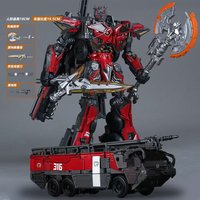 Transformation Toys BAIWEI TW1024 Sentinel Prime SS61 Fire Engine Truck Alloy Model Action Figure Deformation Robot Autobot Gift
