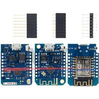 WeMos D1 Mini Pro V3.0.0 Bytes Lua WIFI Internet of Things Development Board Based ESP8266 CH340G Nodemcu V2 4MB/16MB V4.0.0