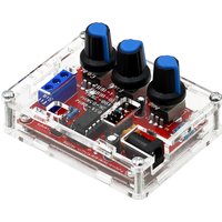 Function Signal Generator DIY Kit Sine/Triangle/Square Output 1Hz-1MHz Signal Generator Adjustable Frequency Amplitude XR2206