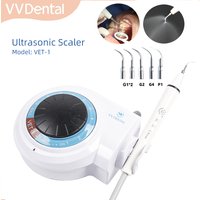 VVDental Ultrasonic Scaler Set fit Woodpecker/EMS Handpiece and 5 Tips Oral Hygiene Cleaning Teeth Whitening Dental Machine