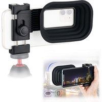 Universal Anti-Reflection Camera Lens Hood for iPhone 15/14 Samsung Android Phone Silicone Lens Hood for Photos Through Glass