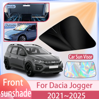 Car Front Windshield Sunshade For Dacia Jogger 2021~2025 2024 2023 2022 Windshield Sunshade Cover Anti UV Protection Accessories