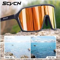 AliExpress SCVCN Polarized Fishing Sunglasses Men's Cycling Glasses Fashion for Men Women Bike Road Bicycle Eyewear Cycle Goggles UV400 MTB