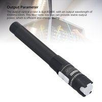 80KM Visual Fault Locator Less Interference Fiber Optic Test Pen Non Slip Handle 80MW 650nm±10nm Output For Cable Maintenance