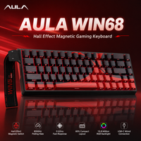 AULA WIN68 HE Pro Max Magnetic Switch Keyboard Adjustable Trigger 0.01mm 8K Return SOCD DKS RGB Wired Gaming Esports Keyboard