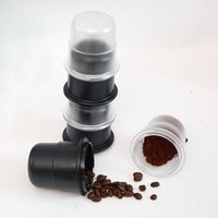 58mm Coffee Portafilter Dosing Cup Espresso Mug Durable Stainless Material Easy Pour for Home and Coffee Shop