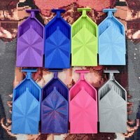 DIY Craft Diamond Painting Tray Embroidery Large Capacity Beads Sorting Storage Tray Plastic Beading Plates