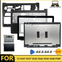 For Inspiron 15 5547/5557/5545/5542/5543/5548 P39F Laptop LCD Cover Front Bezel Palmrest Bottom Case Trackpad Replacement Frames