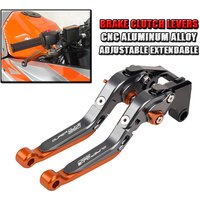 For KTM 1290 SUPER DUKE R/GT/RR/R EVO Motorcycle Accessories Clutch Lever Brake Lever Extendable Folding Adjustable Levers