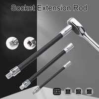 Flexible Shaft Drive Socket Extension Bar High Torque Conversion Head Post Extension Rod 1/4 3/8 1/2 Ratchet Wrench