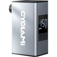 AliExpress CYCLAMI A3 MAX Electric Pump Portable Silver Aluminum Alloy 150 PSI Bike Air Rechargeable Tire Inflator Schrader Presta Valve