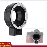 AF EF-NEXII Adapter Ring Andoer Auto Focus for Canon EF EF-S Lens to use for Sony NEX E Mount 3/3N/5N/5R/A7/A7R/A7S/A5000/A5100
