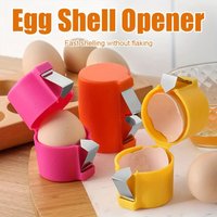 1 PCS 3 Colors Kitchen Egg Shell Opener Portable Egg Opening Machine Quick Egg Beater Kitchen Egg Sheller