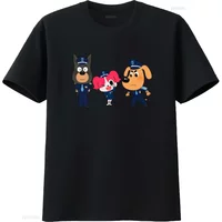 Sheriff Labrador Costume Cartoon Dog T Shirt for Kids Cute and Colorful Design Perfect Daily Wear or Themed Parties vintage