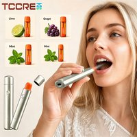 Electric Cool Breath Spray, Probiotic Fresh Mouth Spray for Bad Breath & Dry Mouth, Rechargeable Oral Spray, 7 Flavor Cartridges