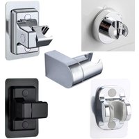 1Pcs Universal Shower Head Holder, Wall Mount Bracket with Adhesive Stick for Bathroom