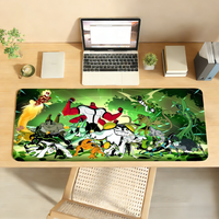 Cartoon B-Ben 10 Mouse Pad Non-slip Desk Mat PC Laptop Accessories Rubber Office Keyboard Large Gamers Decoracion