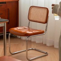 Chair Imitation Rattan Nordic Home Dining Chair Cafe Hotel Leisure Antique Style