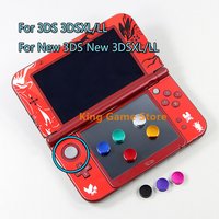 1PCS Thumb Stick Grip Cover Controller Button Joystick Rocker Cap For 3DS 3DSXL LL New 3DS 3DSLL 3DSXL Metal Joystick Caps
