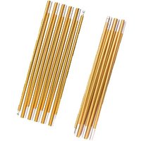 (1pcs) Xbees Camping Alloy Tent Skeleton 8.5mm 9.5mm 11mm DIY Golden Tent Poles Tent Rod