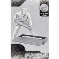 1/35 resin soldier model GK Soviet Navy Marines (with box and ammunition) Unassembled and unpainted DIY kit 1514R