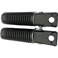 10mm Hole Universal 1 Pair Motorcycle Rear Foot Pedals Passenger Foot Pegs Pedals Rear Footrest For HONDA EX5 CG125