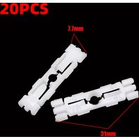 20Pcs Roof Rail Bar Cutter Clips Moulding Fit For VW Golf MK2 Jetta GTI Caddy 191853733A 6U0853733