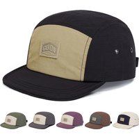 1pc Summer Thin Breathable Quick-drying Baseball Caps for Men Outdoor Adventures Sun Protection Short Brim 5-flap Sports Caps