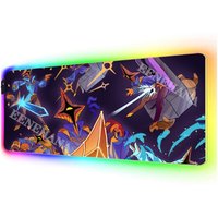 RGB Mouse Pad Slay the Spire 2 gamer Non-Slip Keyboard HD Printing led Mouse pad Gaming offices PC overlock backlight Desk Mat